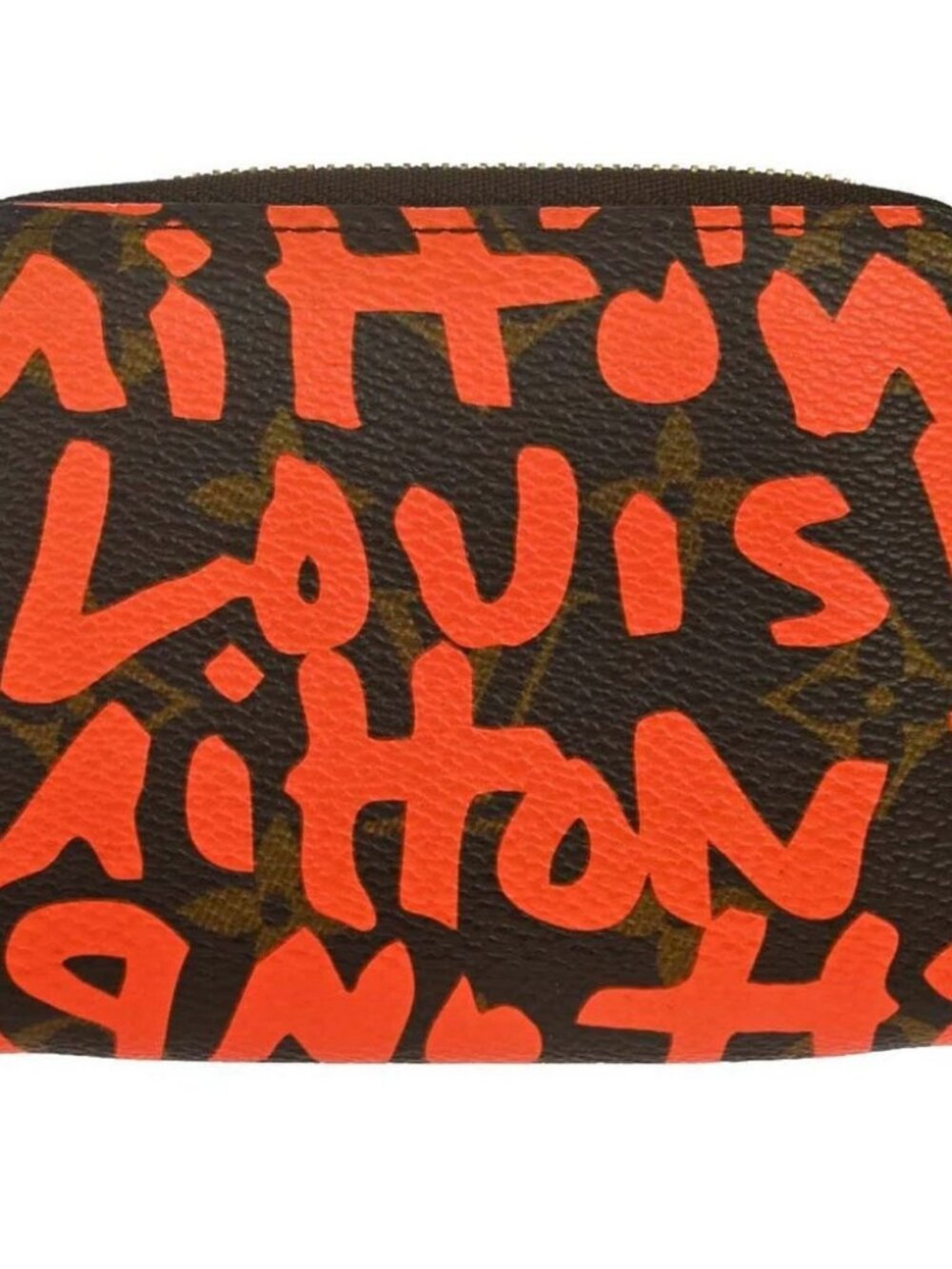 Louis Vuitton Monogram Graffiti Zippy Coin Purse Wallet